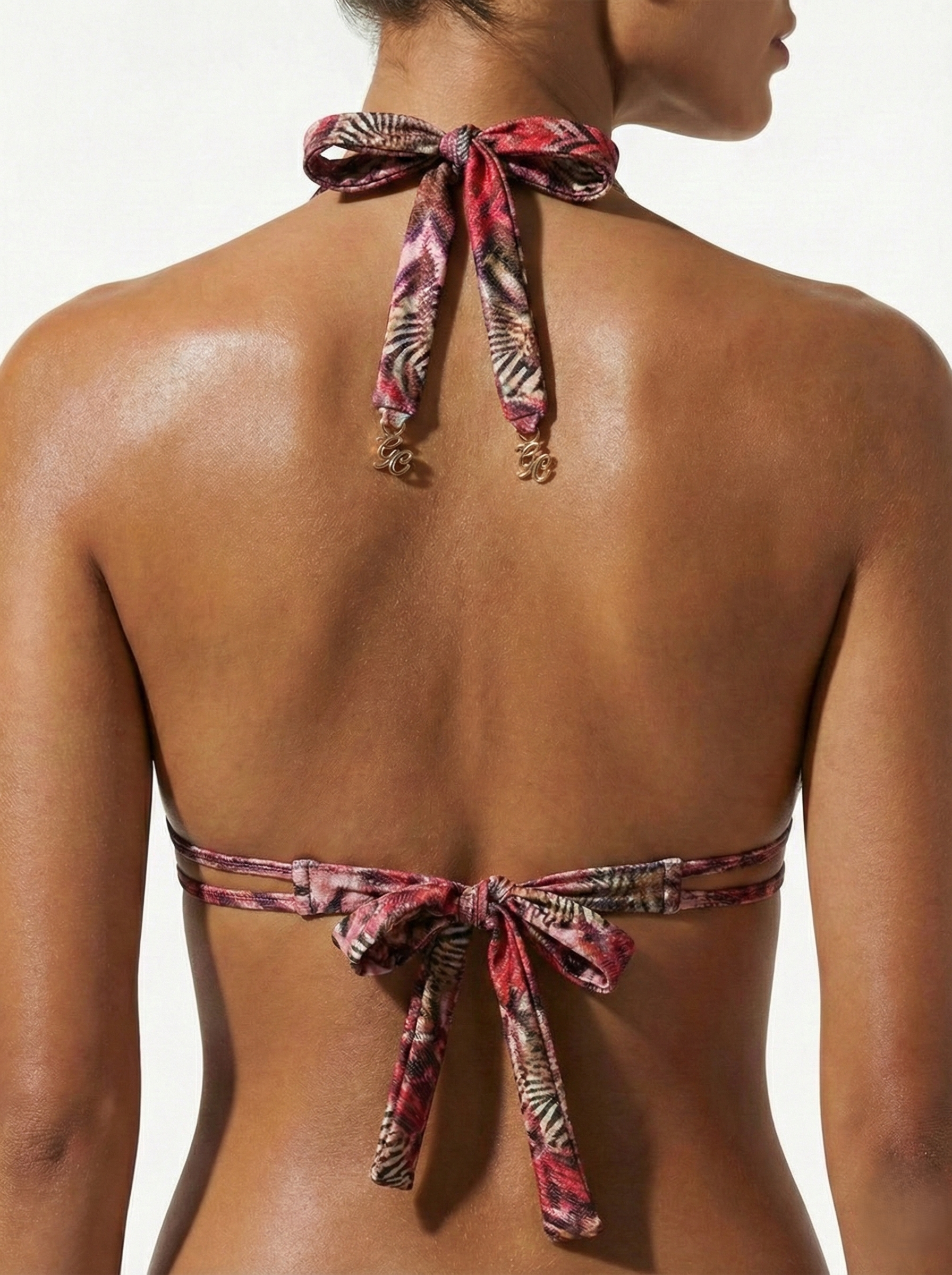 Pink Orchid-Orchid/Tiger Halter Push-Up